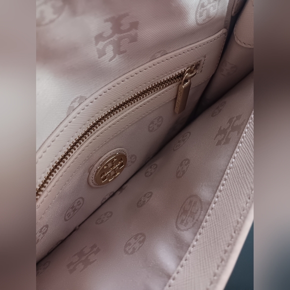 Tory Burch Scallop Polka Dot Clutch EUC - Picture 11 of 12